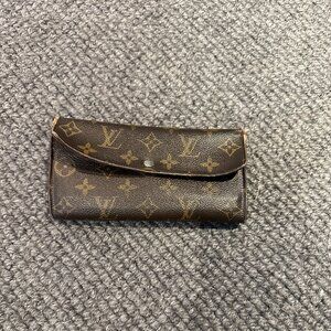 Louis Vuitton Emelie Wallet Canvas Brown